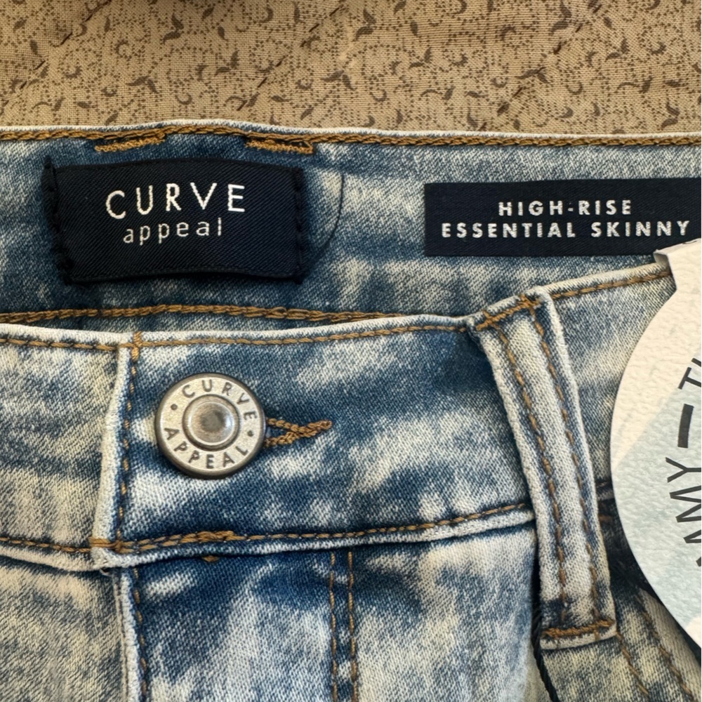 CURVE APPEAL tummy, tucking technology,Denim Jeans-essential skinny, high-rise👖 - Picture 11 of 13